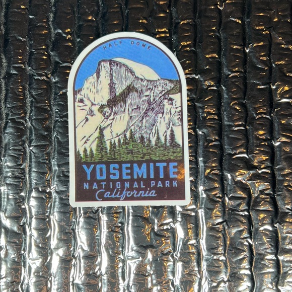 Yosemite Park Outdoor Adventure Journey Wander Traveler Explore Sticker - Picture 2 of 11